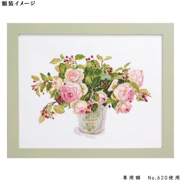 クロスステッチキット COSMO(ルシアン) Fujico collection バラと