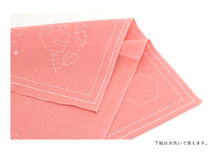 刺し子 花ふきん ローズ(スー遊び/スーハニカム) | すべての商品
