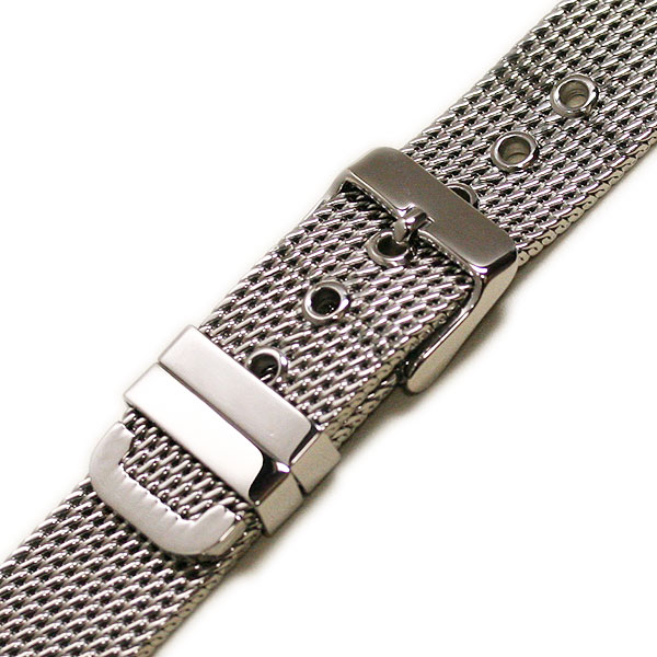 時計屋ネット】ミラネーゼ メタルブレス 時計ベルト 18mm 20mm 22mm