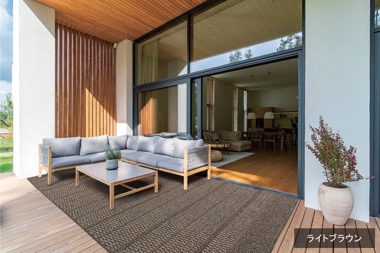 新製品！ネオラグ（ウッドデッキ上に最適な屋外専用ラグ）※サイズ