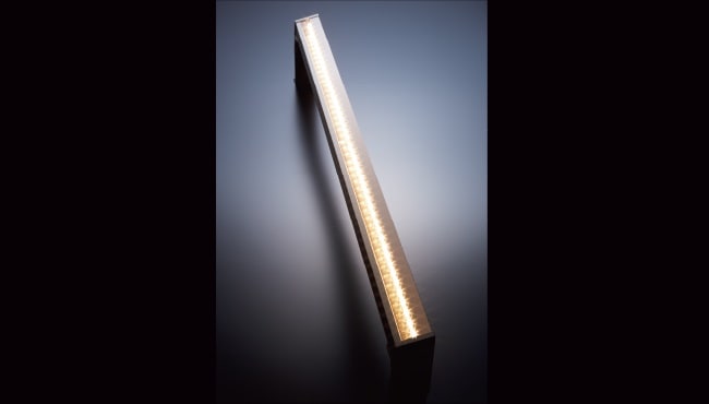 [１２Ｖ照明]美彩シリーズ ウォールバー ライト SWB-L１２０ 色：シャイングレー  8VLH50SC ＬＩＸＩＬ LED(led) 照明 ウォールバーライト[送料無料！] - 1