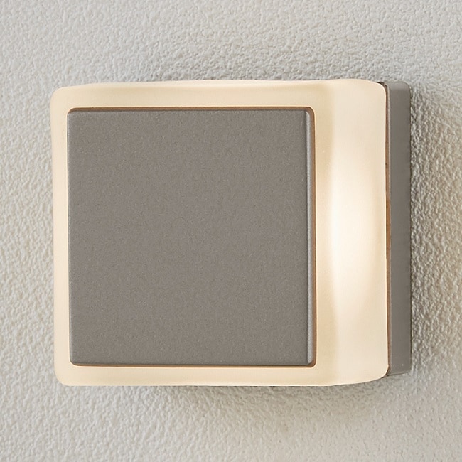 LIXIL美彩12V照明】グラスウォールライト角形（遮光カバー付