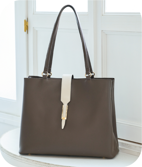 未使用品、オブジェ mimi x 12Twelve Agenda「OLの理想を叶えたお仕事バッグ」- 12Twelve