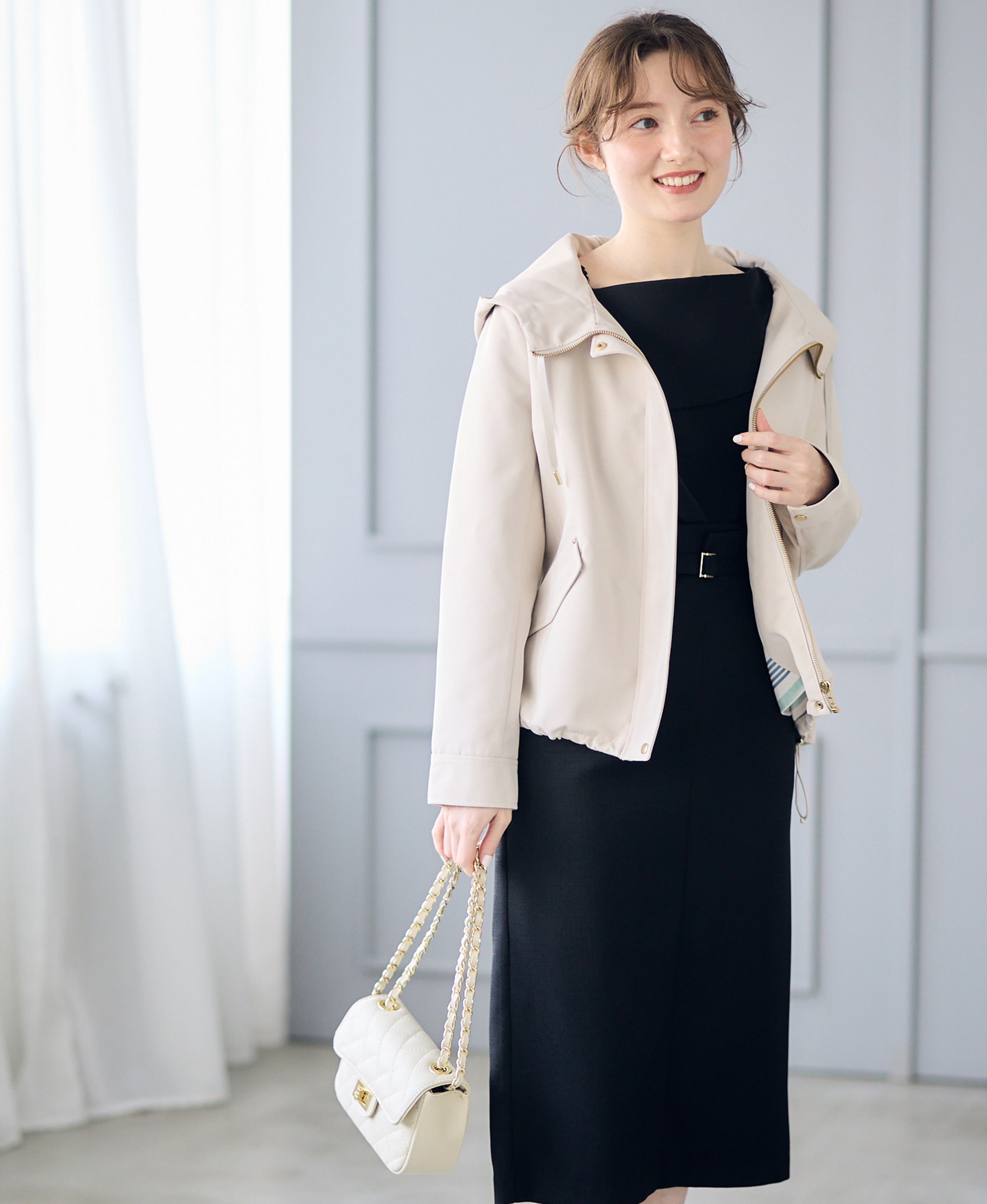 Spring Office Outer 羽織るだけで忙しい朝も、きちんと美しく