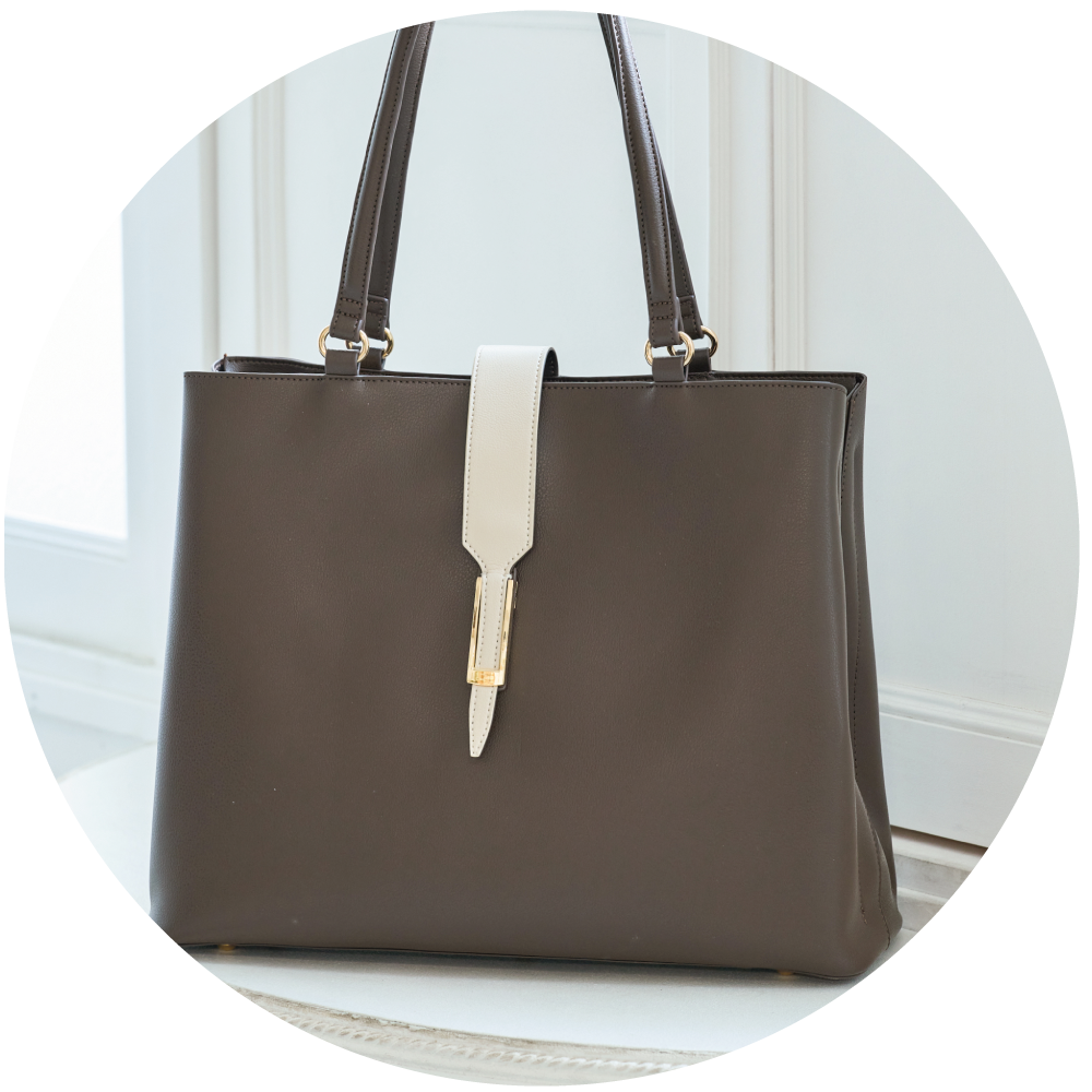 12Twelve Agenda】Mimiコラボ 配色A4トートバッグ Mimi Special