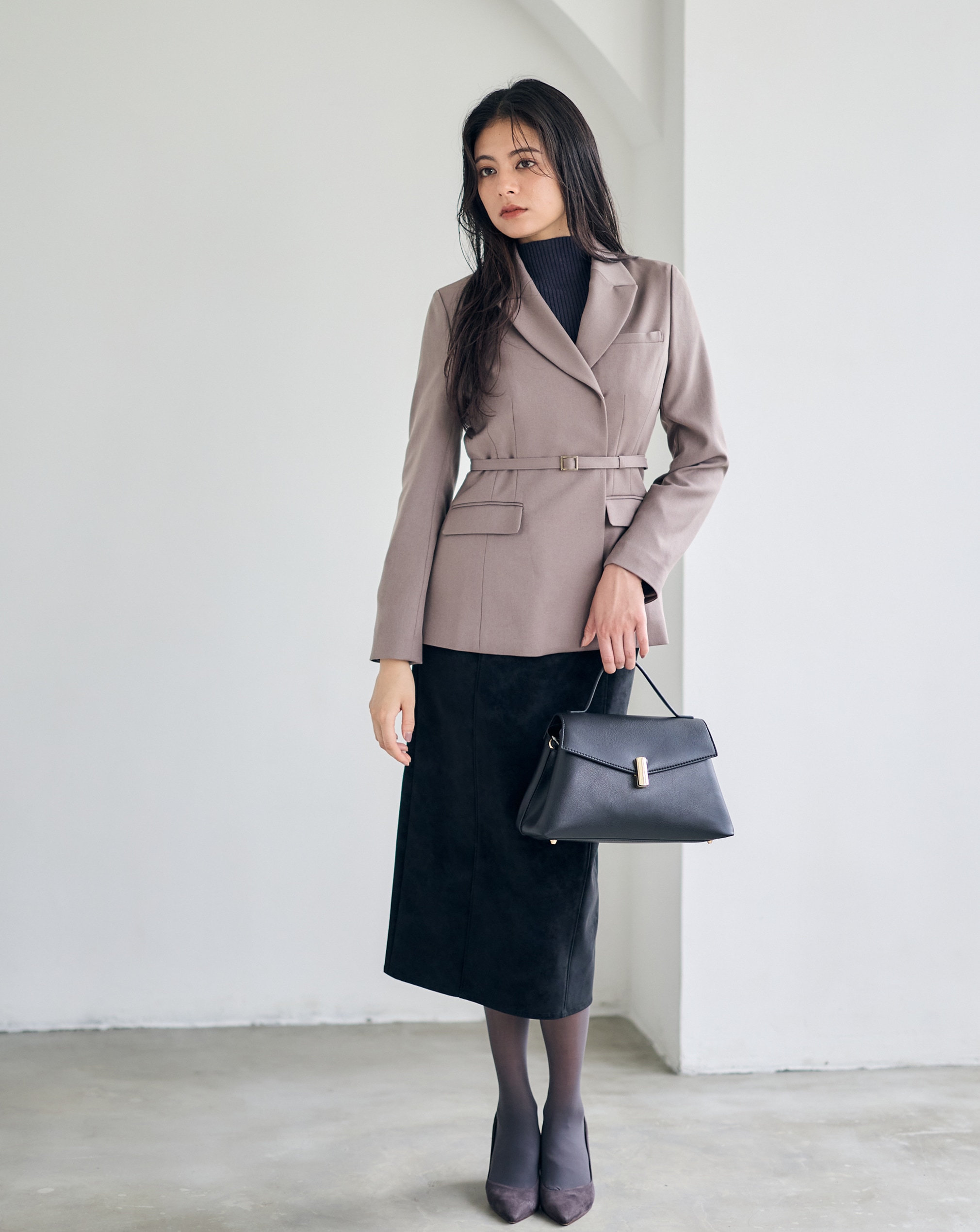 季節をつなぐ、上品フェミニンな通勤服 - 12Twelve Agenda(トゥエルブ