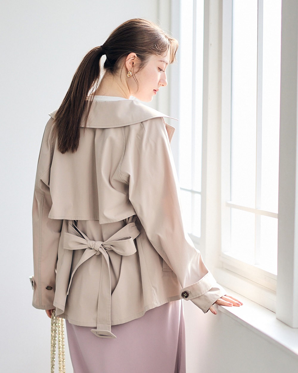 theory luxe 23AW 完売 ミドル丈フーデッドライトアウター theory luxe 23AW 完売 ミドル丈フーデッドライトアウター - メルカリ