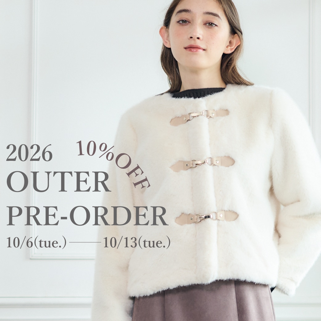 2026 AW OUTER PRE-ORDER COLLECTION
