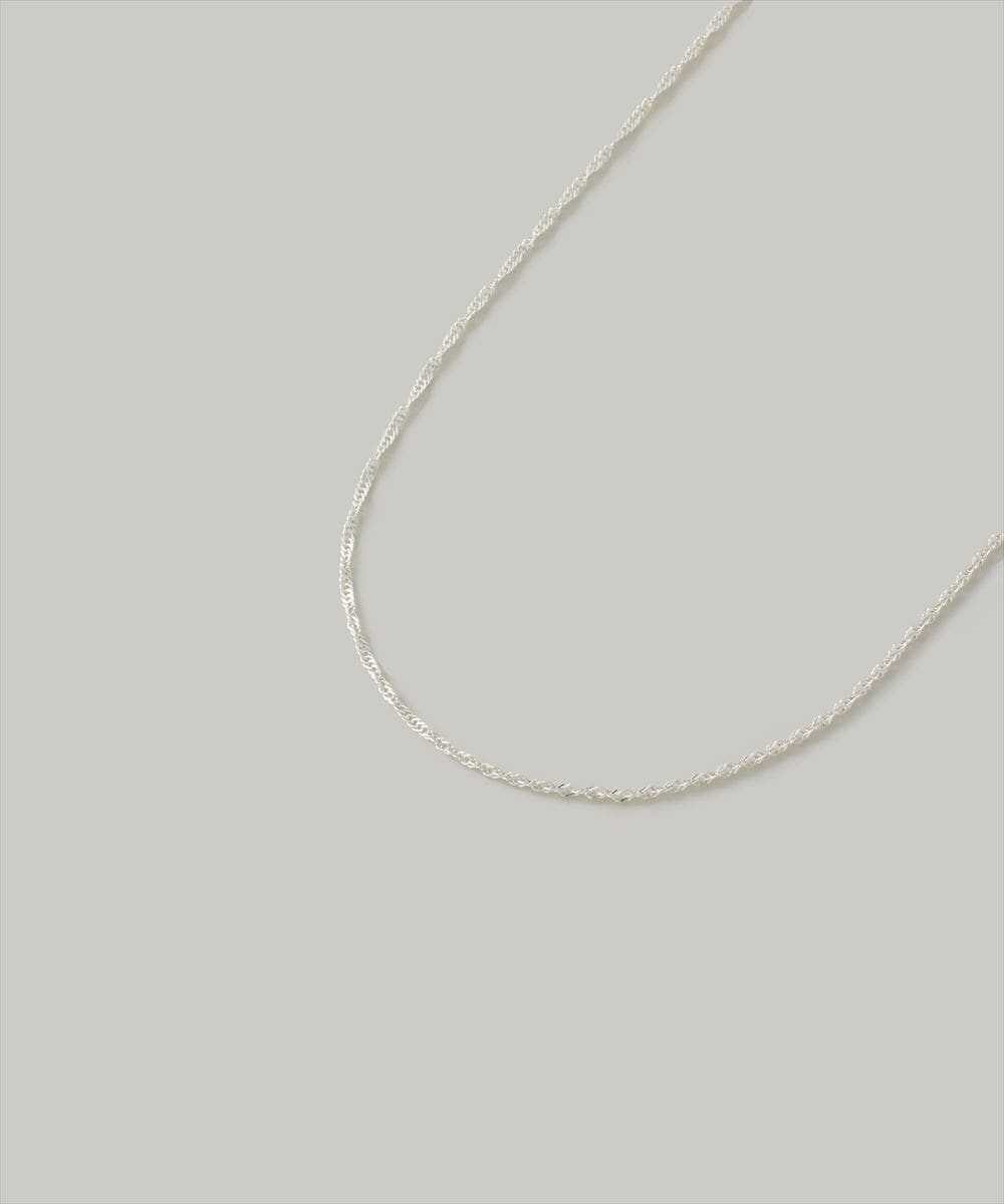 SV925〉ツイストチェーンネックレス - 12Twelve Agenda(トゥエルブ