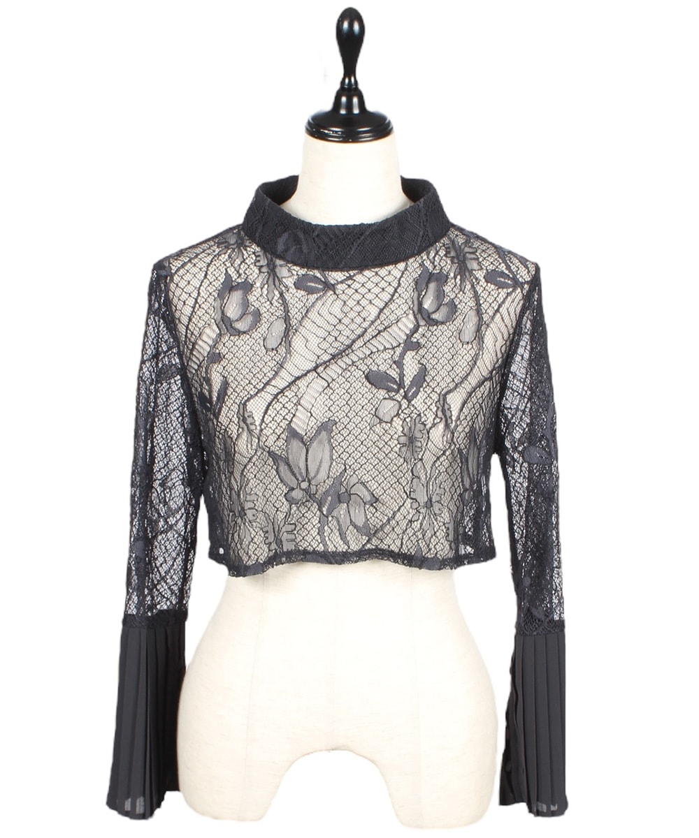 新品タグ付【Reneルネ】定価60500円レースフレア袖ダブルジップボレロ36 新品タグ付【Reneルネ】定価60,500円レースフレア袖ダブルジップ