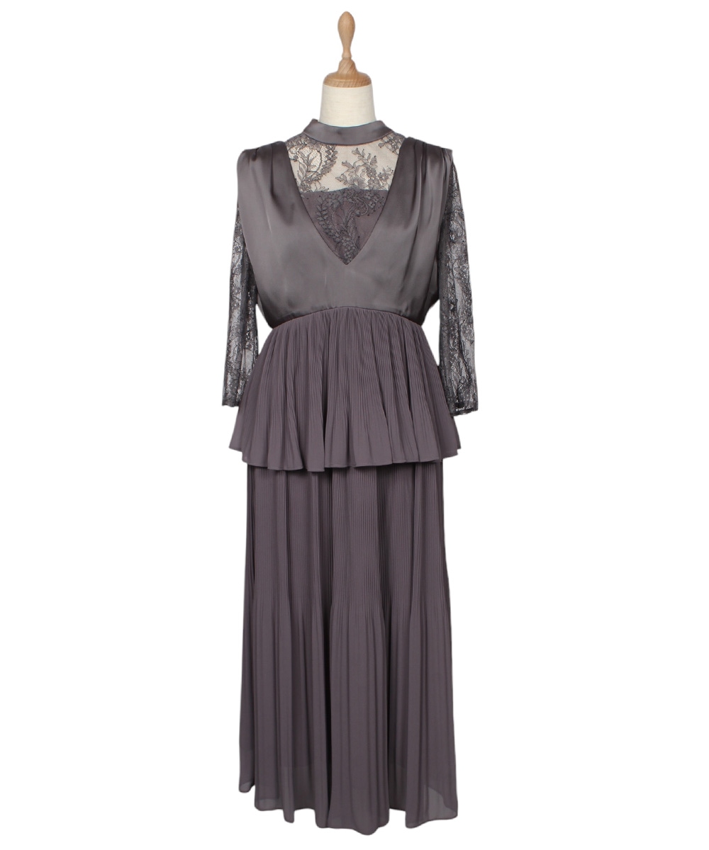 【新品未使用タグ付き】ERADIE プリーツティアードドレス SALE】2way消しプリーツティアードワンピース - 12Twelve Agenda