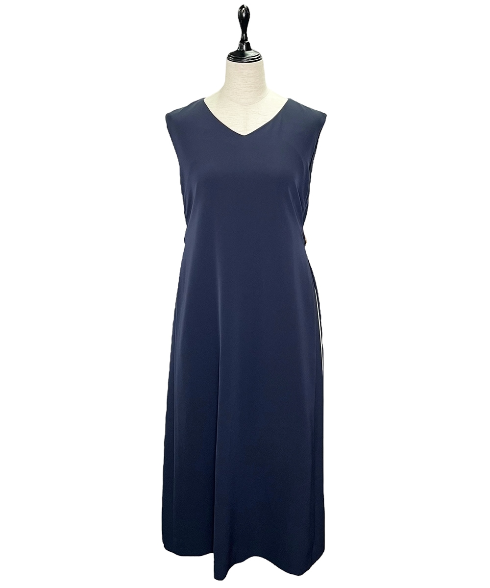 荒野コラボ】サイドプリーツノースリーブワンピース - 12Twelve Agenda