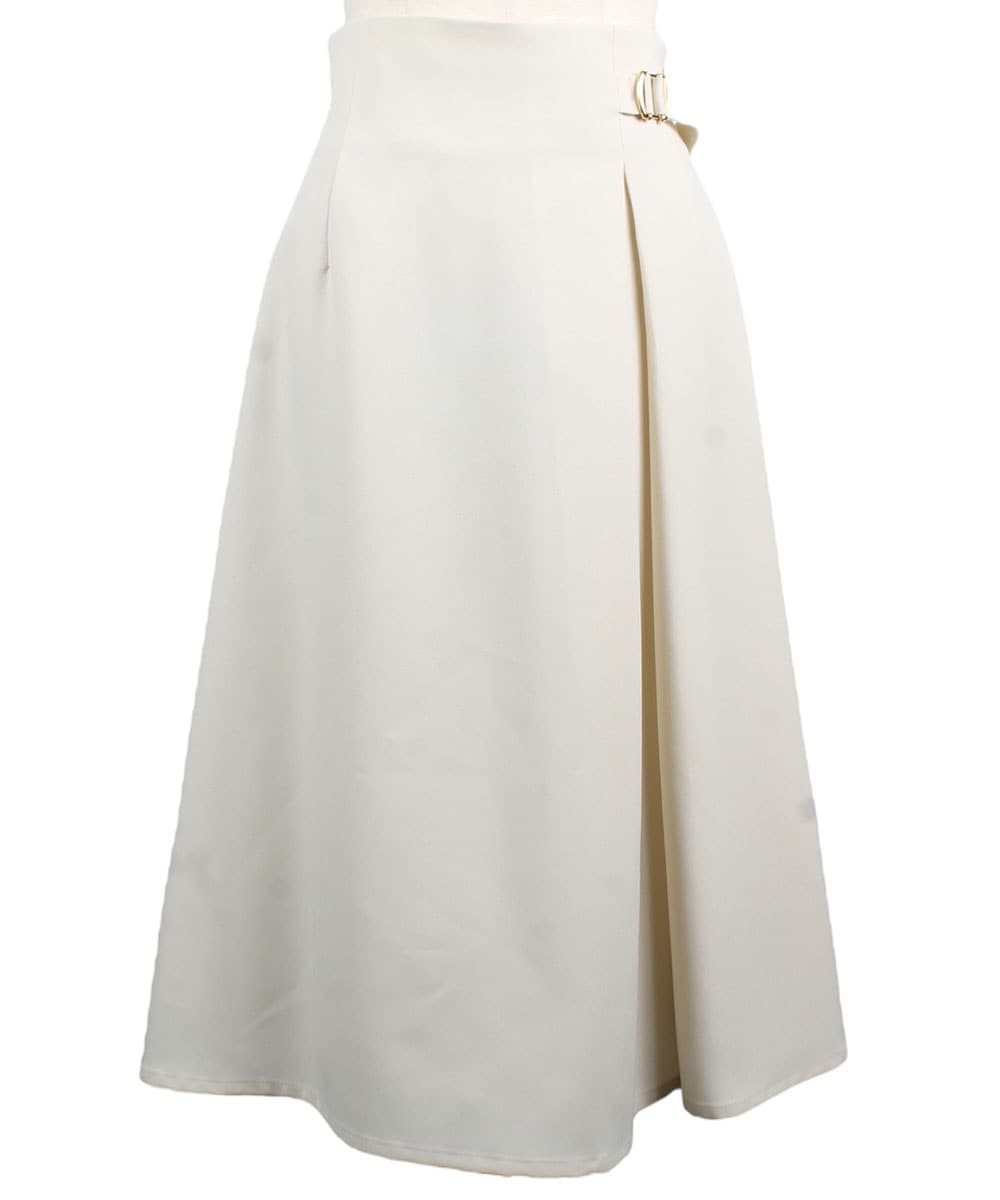 サイドベルトフレアスカート - 12Twelve Agenda(トゥエルブアジェンダ