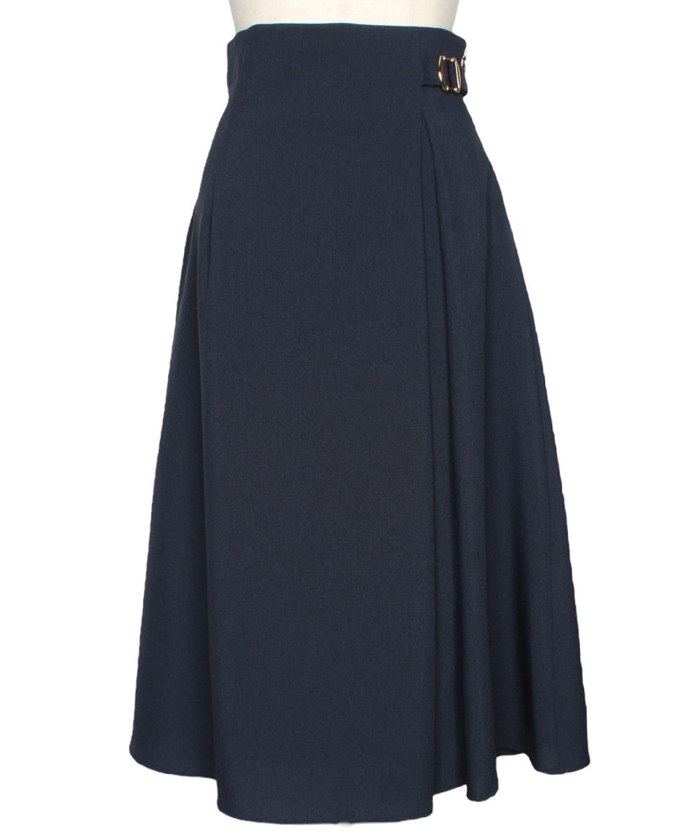 サイドベルトフレアスカート - 12Twelve Agenda(トゥエルブアジェンダ