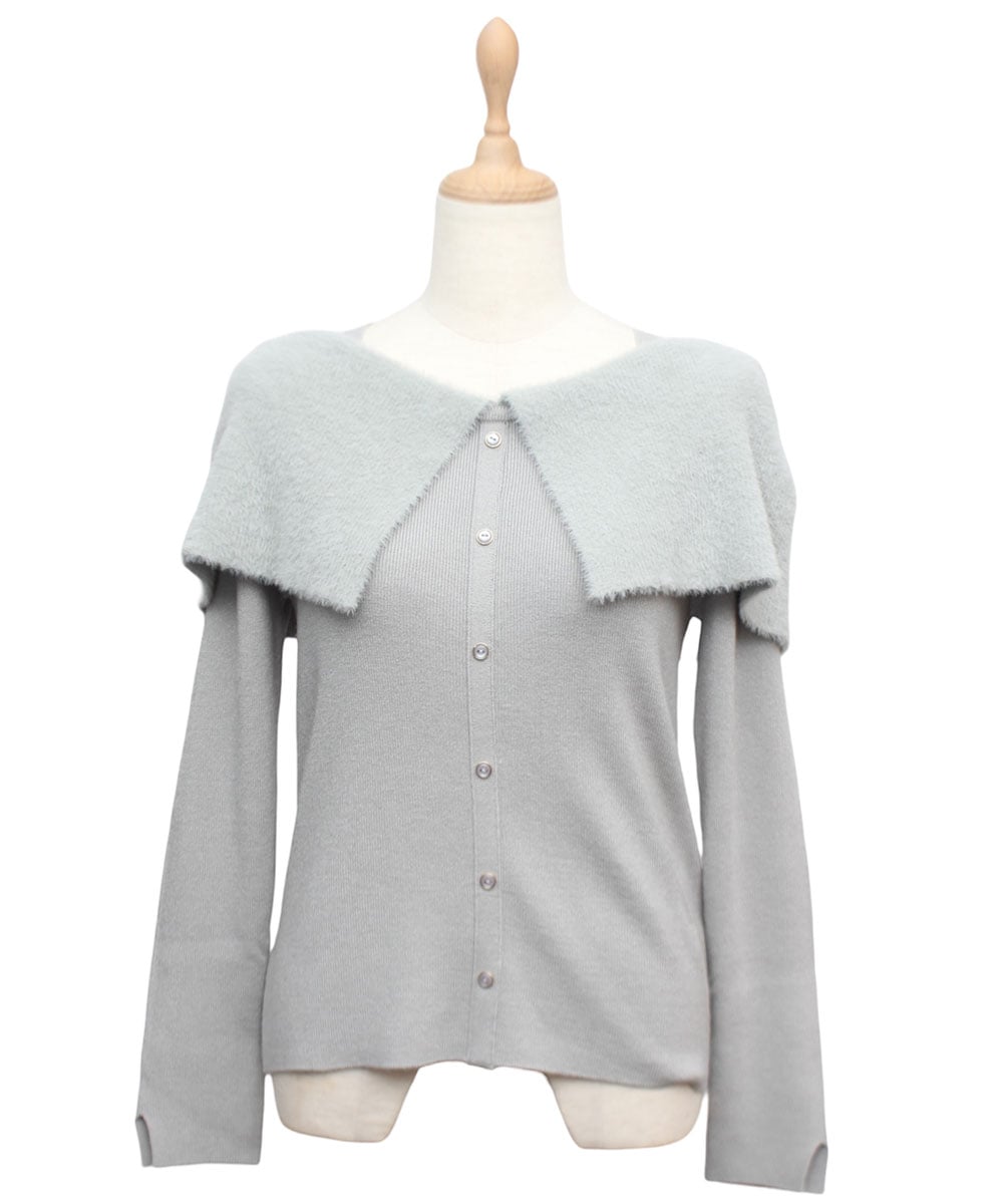 SALE】前後2wayシャギーオフショルニットプルオーバー - 12Twelve