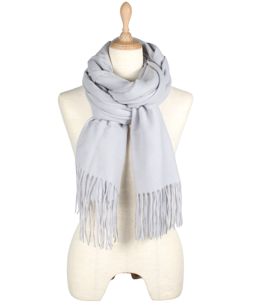 SALE】カシミヤタッチ無地ストール - 12Twelve Agenda(トゥエルブ