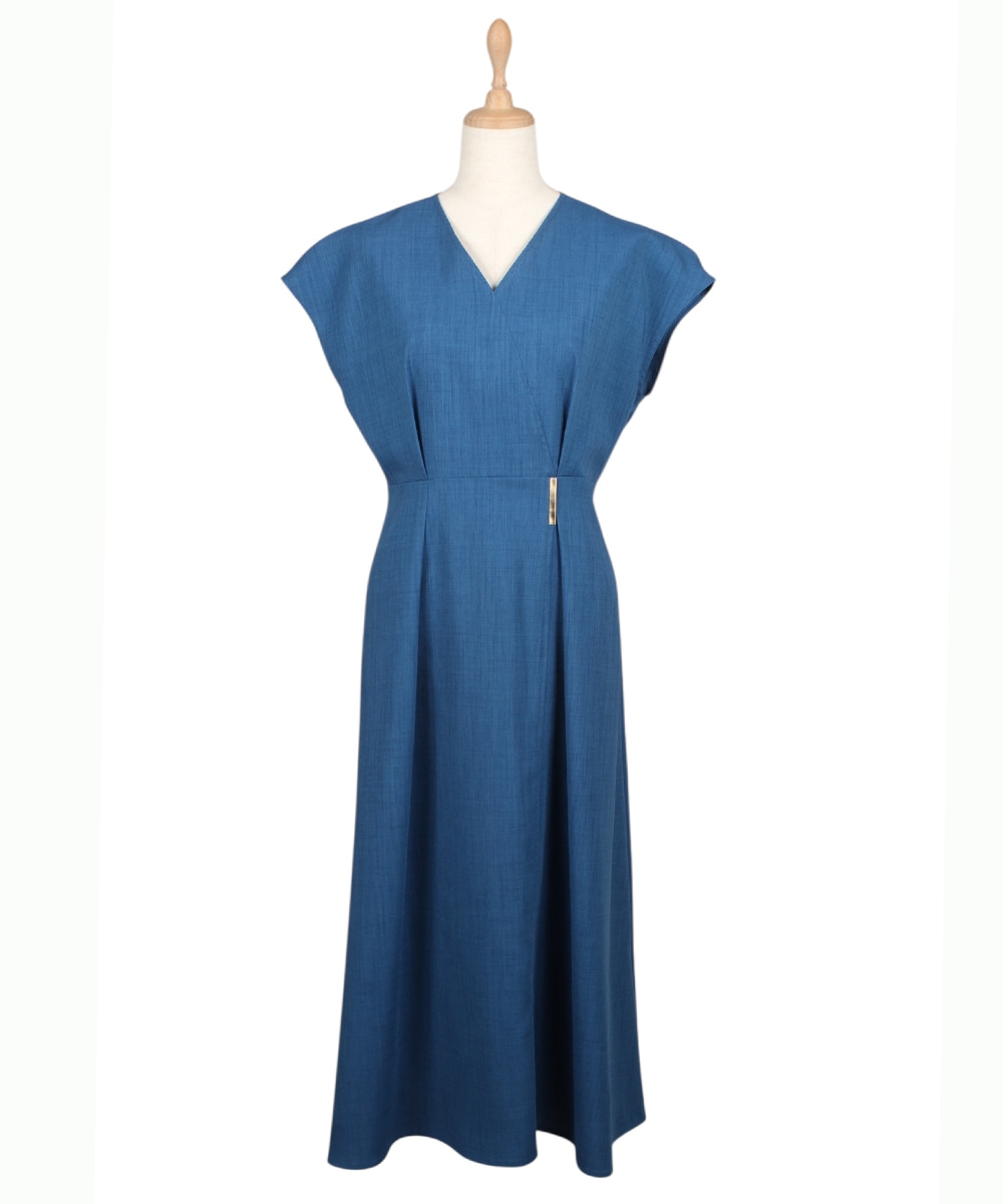 SALE】カシュクール風ブッチャーワンピース - 12Twelve Agenda