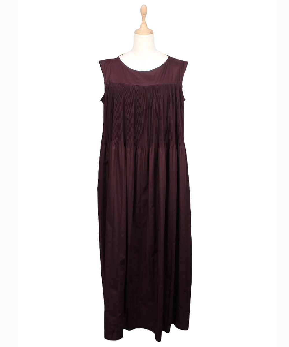 SALE】シアー消しプリーツワンピース - 12Twelve Agenda(トゥエルブ