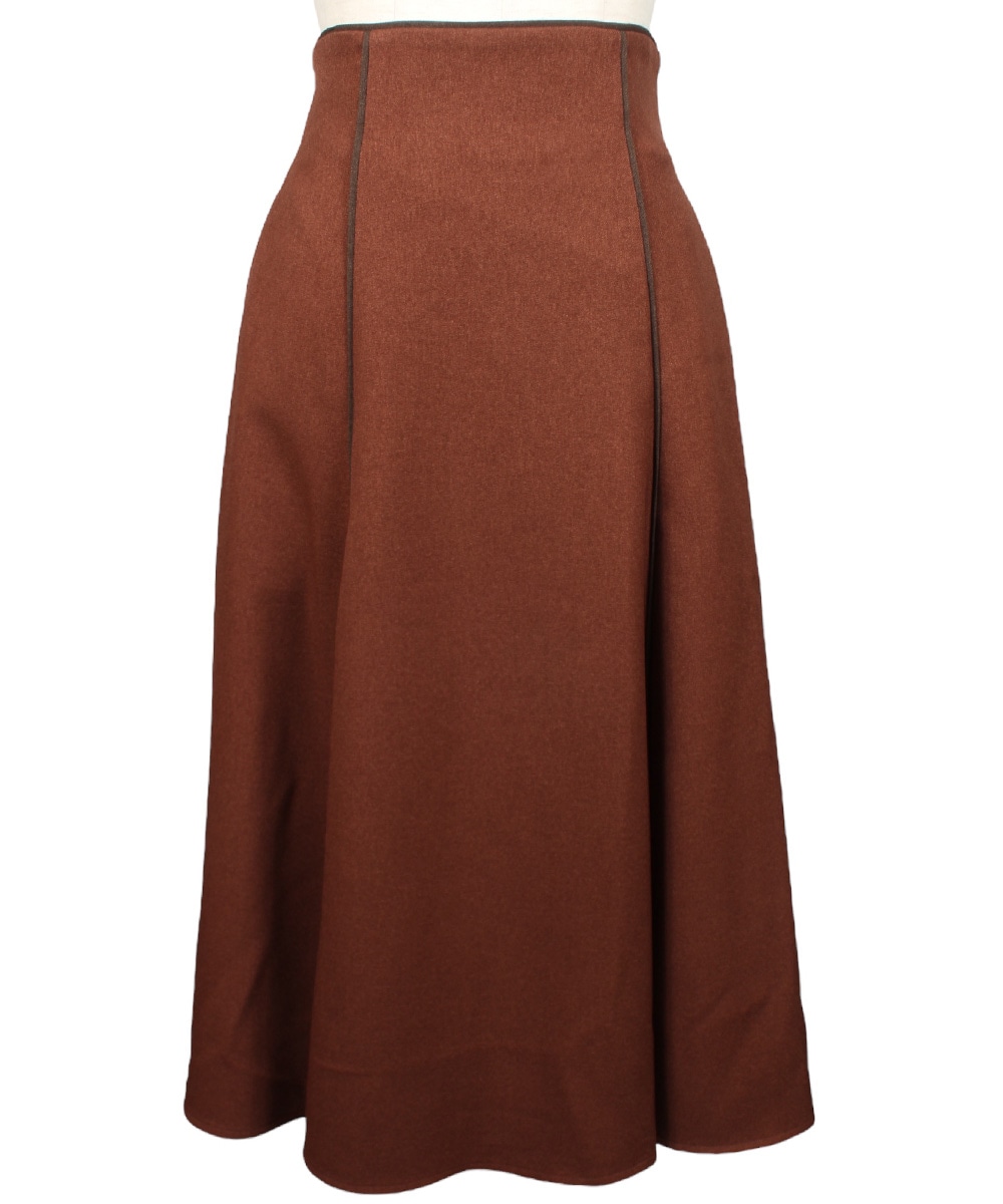 新色追加】パイピングフレアスカート - 12Twelve Agenda(トゥエルブ