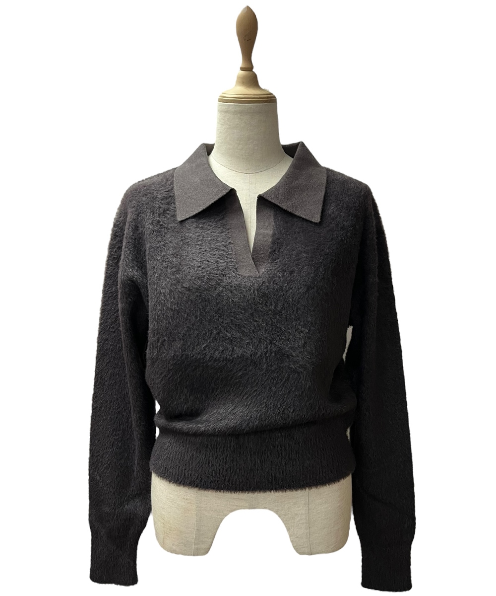 SALE】ラガー風シャギーニットプルオーバー - 12Twelve Agenda