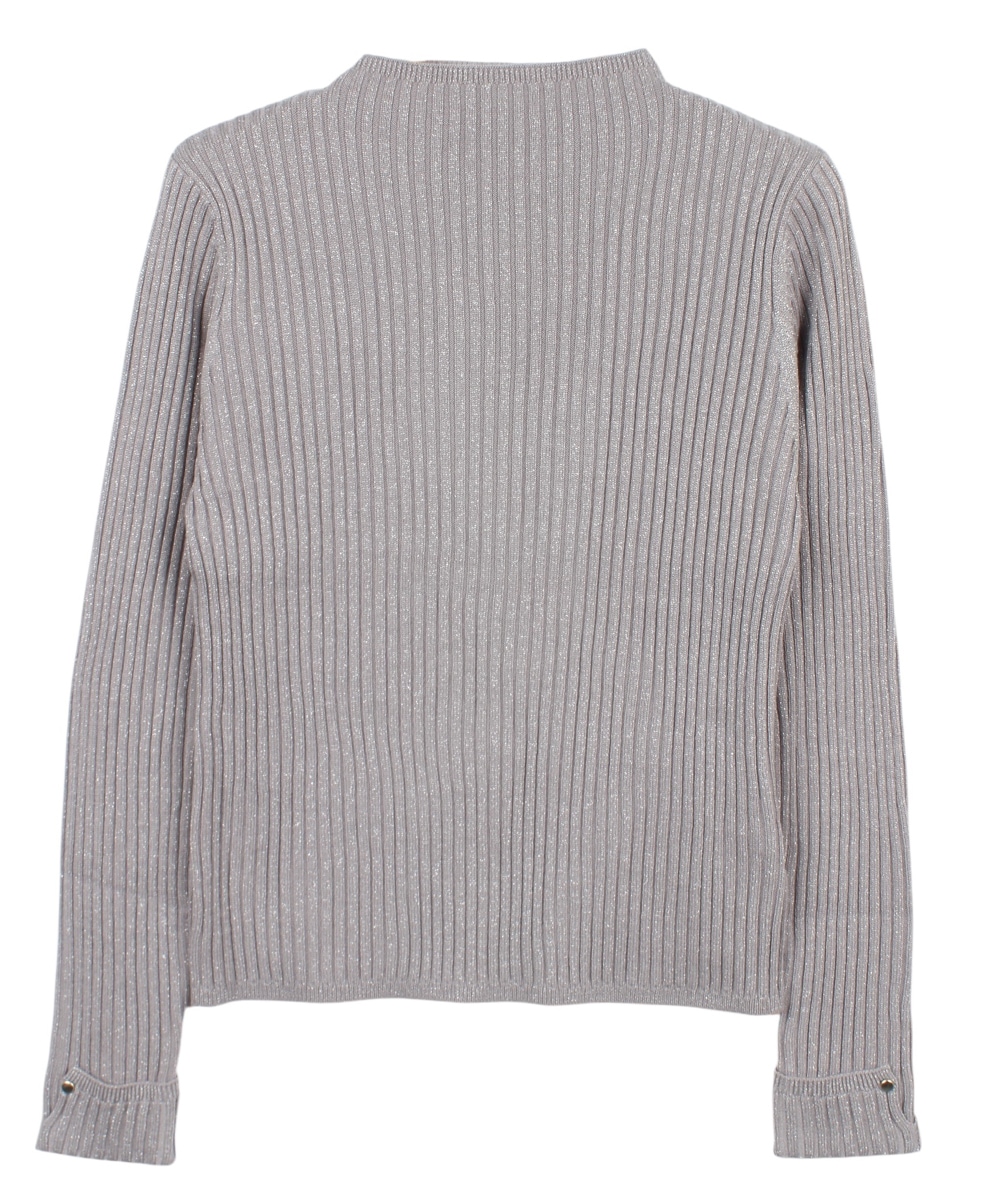 SALE】ハイネックラメリブニットプルオーバー - 12Twelve Agenda