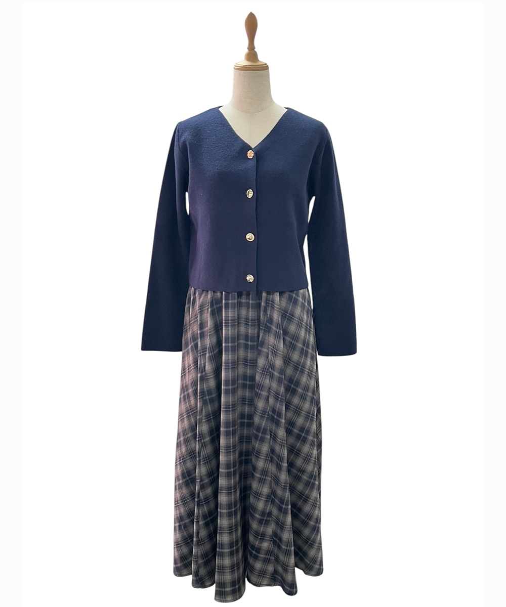 K*様 andequal ニットガーデ スウェットワンピ セット ロゴ刺繍シャギーニットセットアップ | ニットワンピース | NOELA