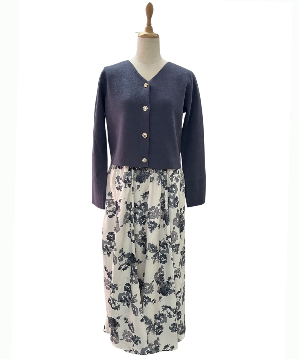 K*様 andequal ニットガーデ スウェットワンピ セット ロゴ刺繍シャギーニットセットアップ | ニットワンピース | NOELA