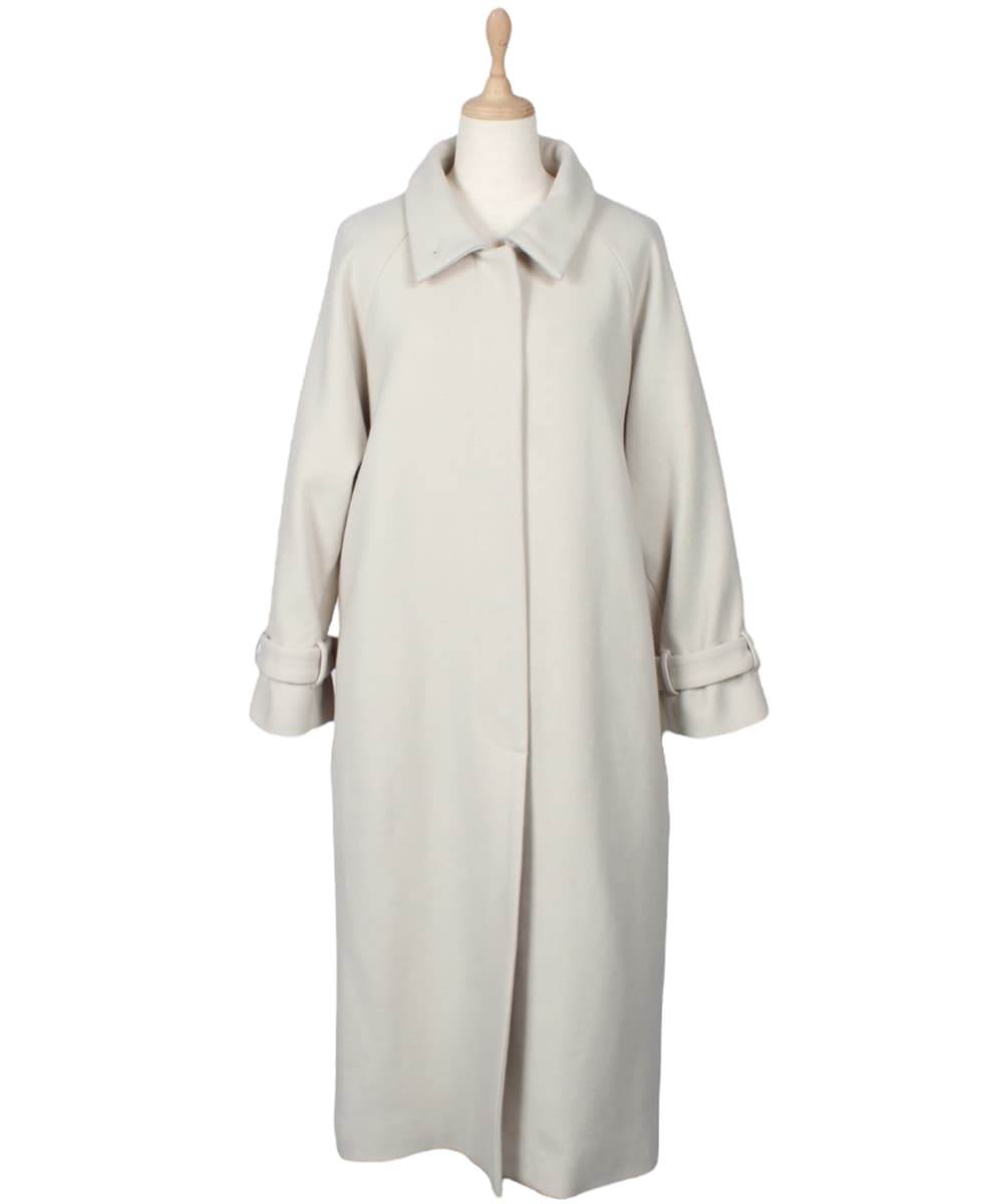 Mimi Special Collaboration】ライトメルトンスタンドカラーコート