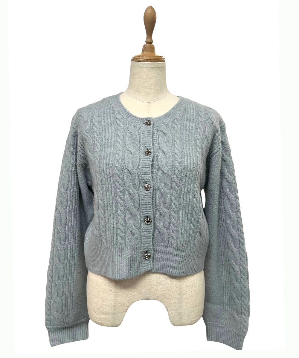 ケーブルニットカーディガン - 12Twelve Agenda(トゥエルブアジェンダ