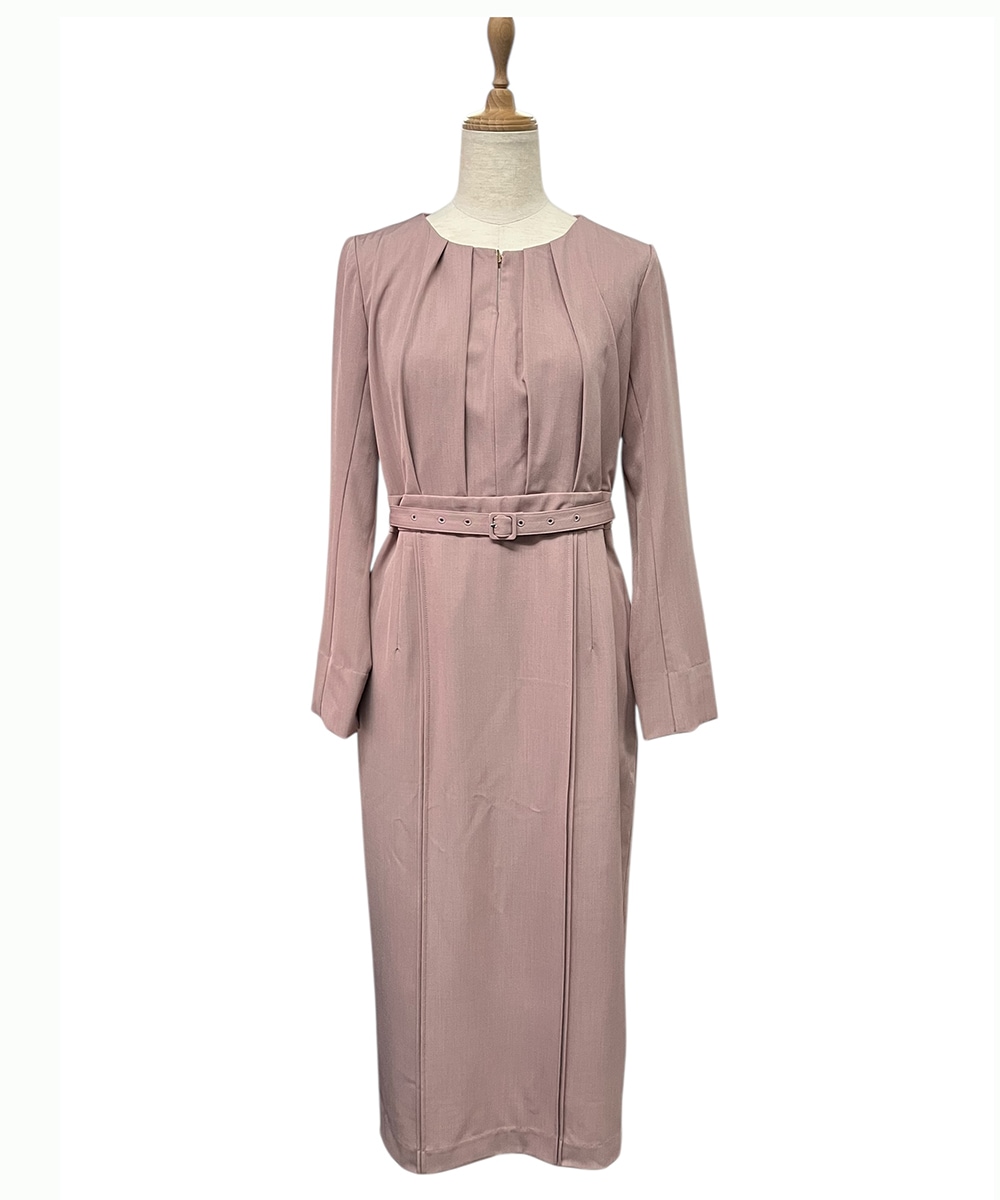 キーネックタックタイトワンピース - 12Twelve Agenda(トゥエルブ