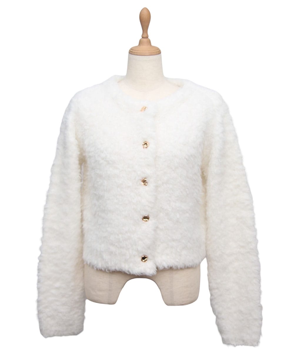 フェザータッチクルーネックカーディガン - 12Twelve Agenda