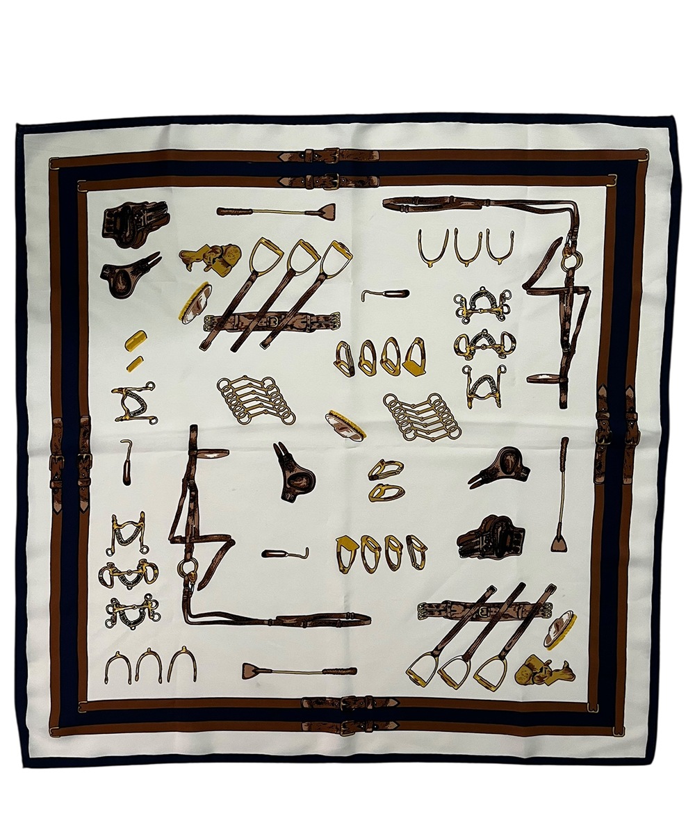 アソート柄スカーフ(55cm×55cm) - 12Twelve Agenda(トゥエルブ