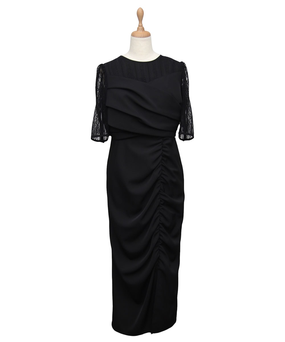 ストライプレースセットドレスワンピース - 12Twelve Agenda