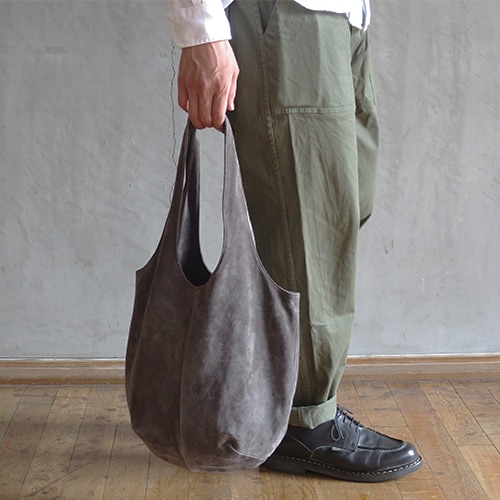 洗える革のドロップトートバッグ グレー / T18002 Gray | すべての商品 