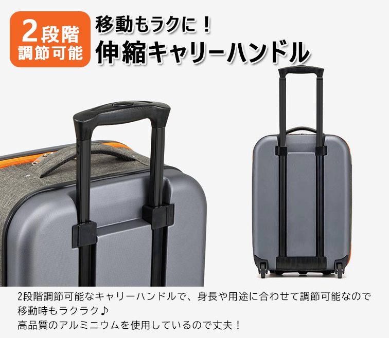 折りたたみスーツケース 小型 スーツケースファクトリー