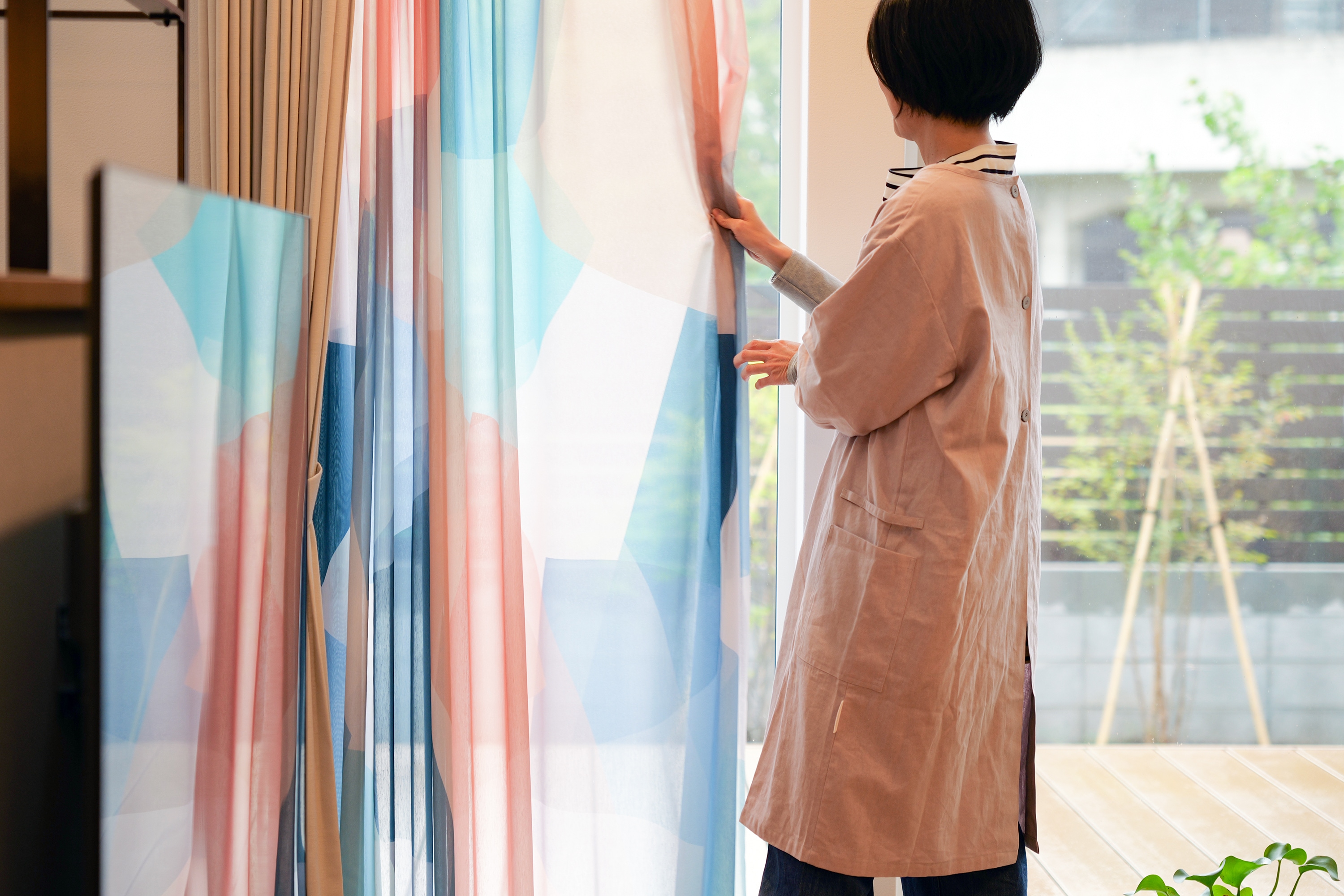 とみおかクリーニング / 割烹着 ～ KAJIFUKU 第二弾 / リネン