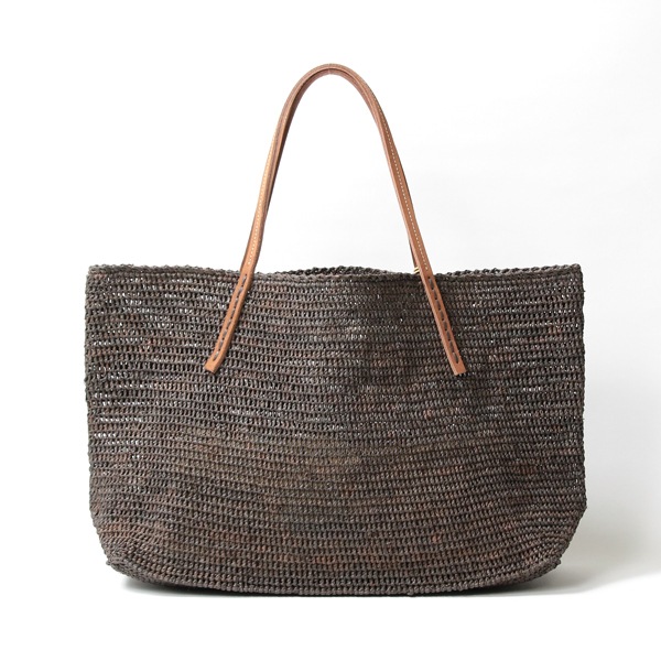 Sans Arcidet(サンアルシデ)のかごバッグラフィアトートバッグBEBY NEW BAG C