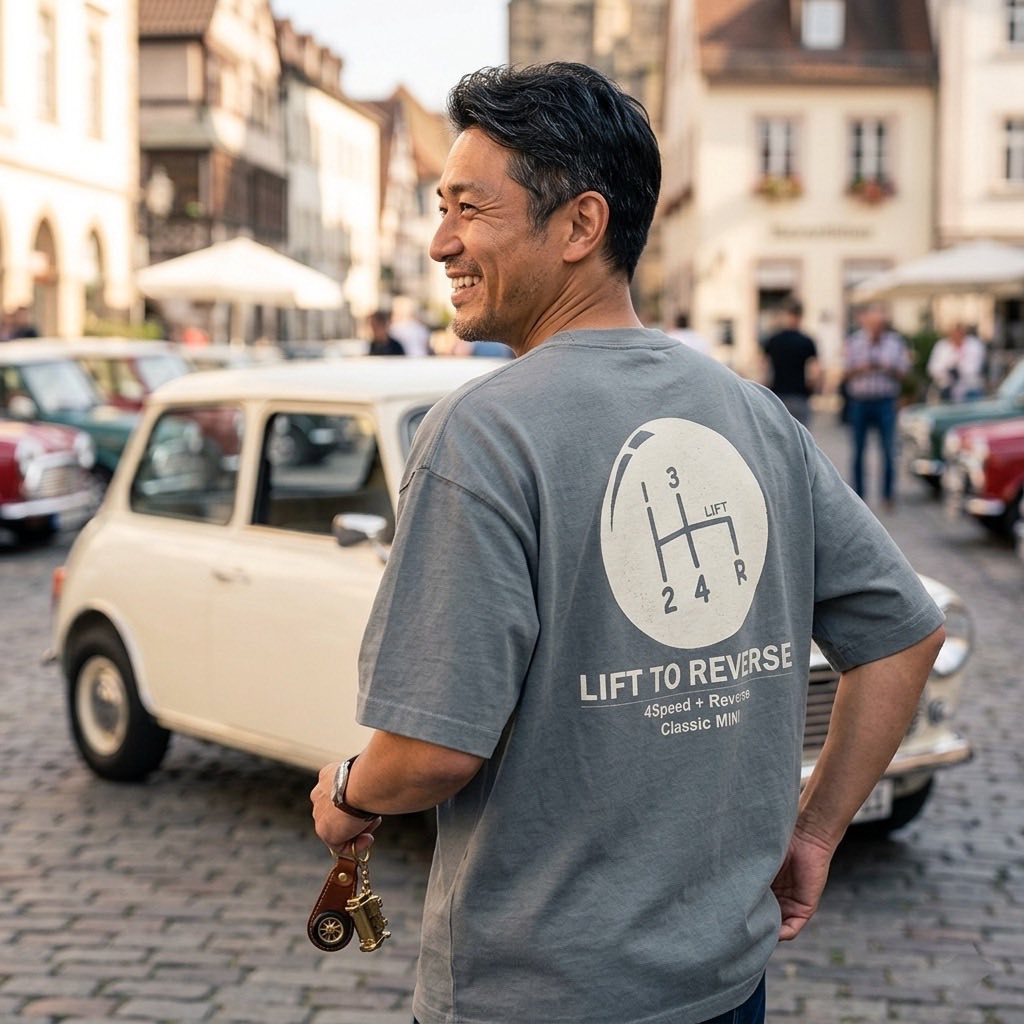 Classicmini シフトパターン ビッグシルエットTシャツ2026