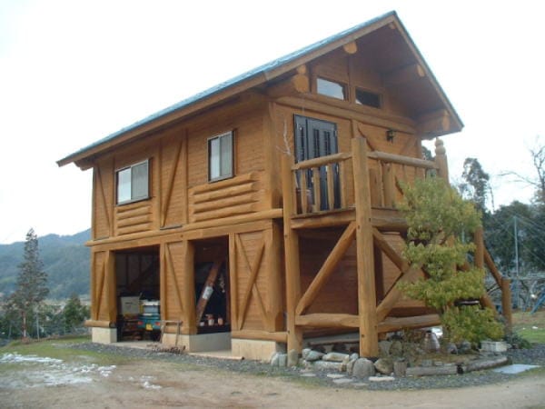 まえた農園・梨 ログハウス