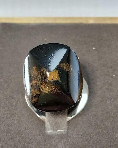 珊瑚　まとめ売り 希少黒珊瑚のスカーフクリップ【岡田黒珊瑚工房】 ｜鳥取の特産品お