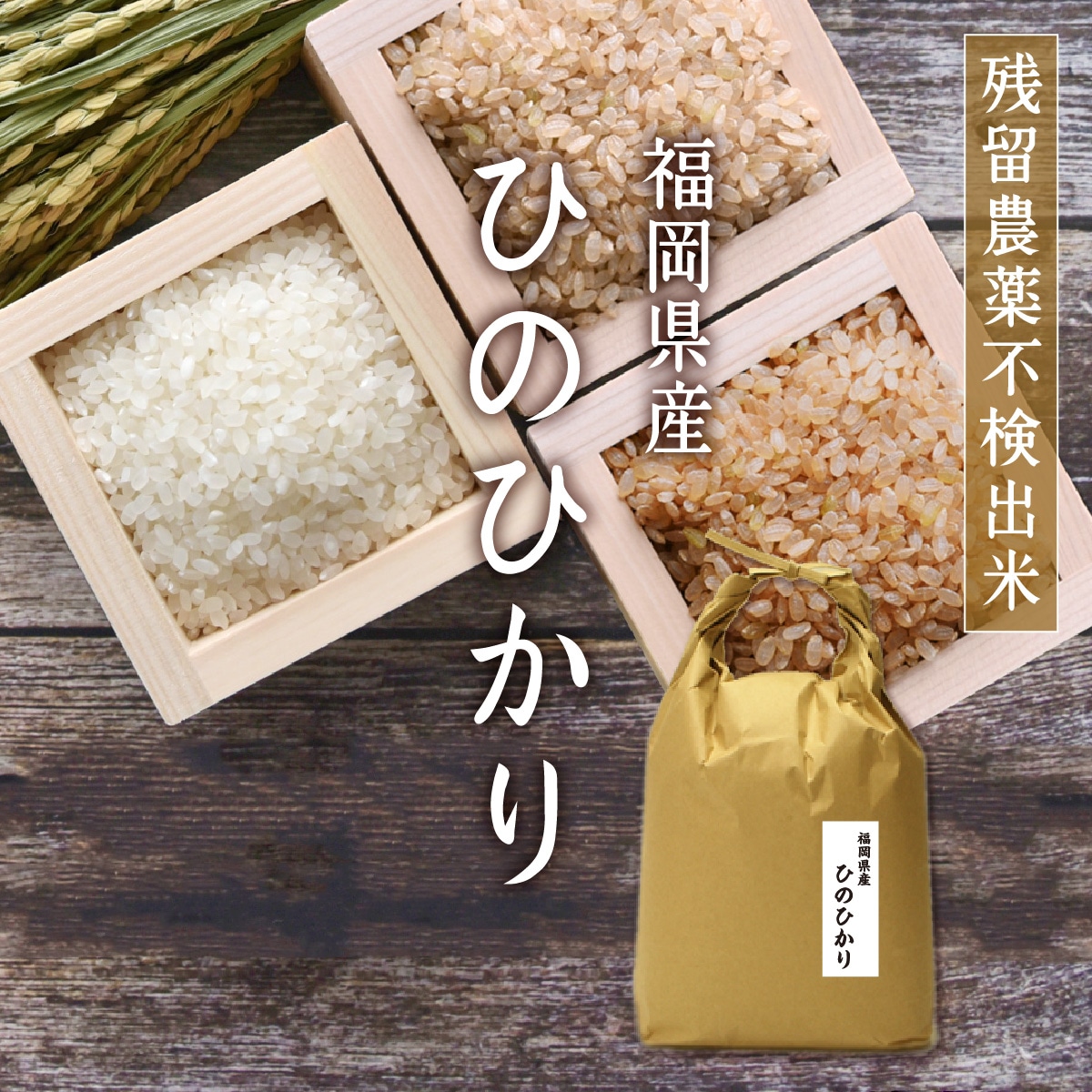 令和6年産 福岡県産ひのひかり [特A米・残留農薬不検出] 【amazon pay使えます！】 | 糖質制限サポート食品 |  糖サポ市場オンラインショップ