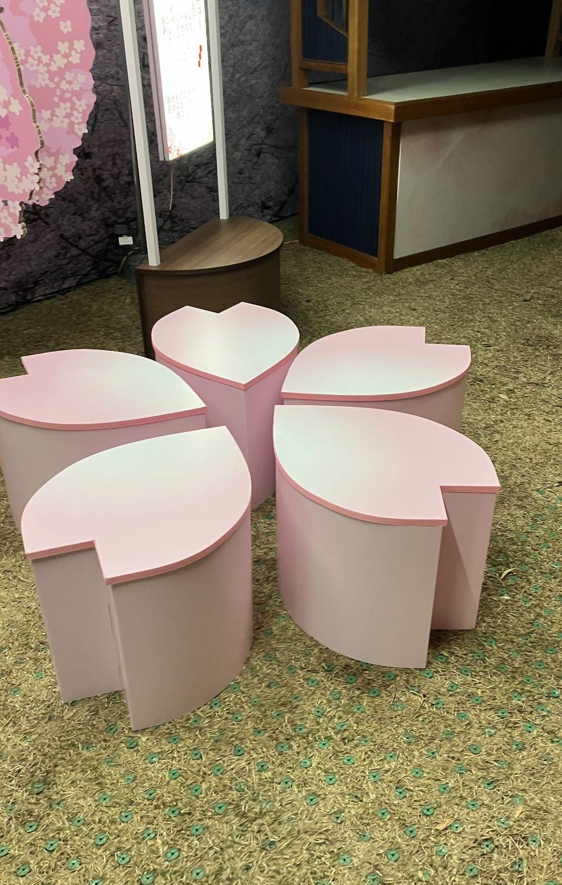 Re-board「桜ベンチ」施工事例