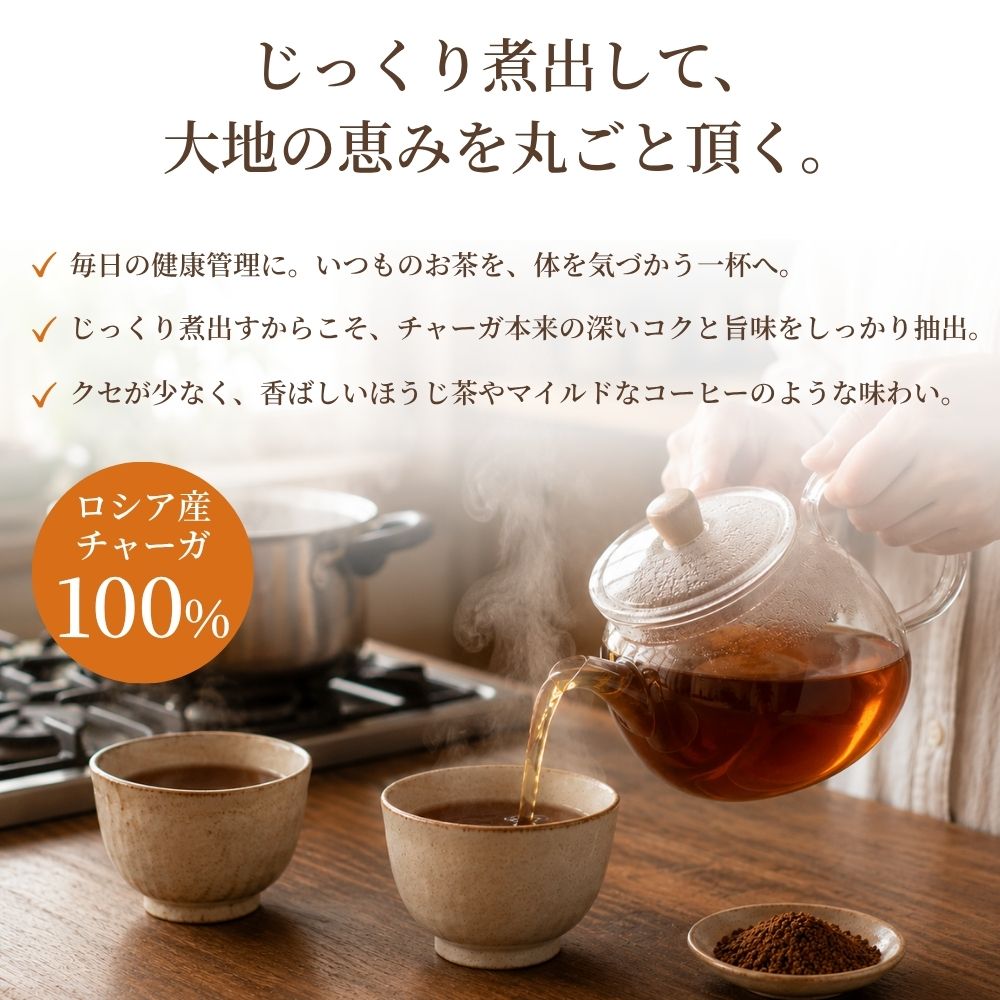 チャーガ茶（ロシア産） の販売 | 【NICHIGA（ニチガ）】 ☆エコ系洗剤