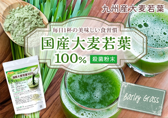 純国産 大麦若葉青汁 の販売 【NICHIGA（ニチガ）】 ☆エコ系洗剤、サプリメント、食品、食品添加物のオンラインショップ☆