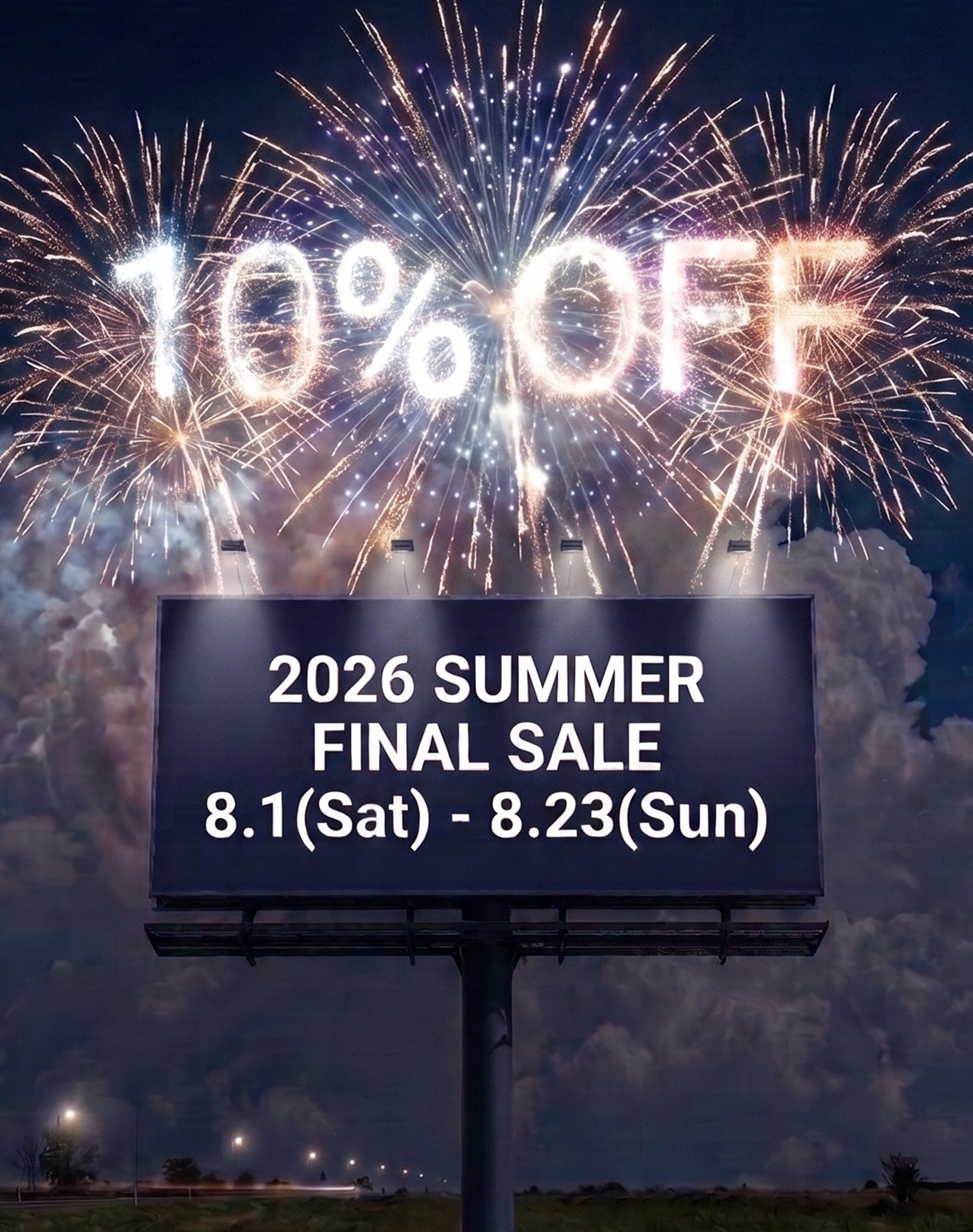 FINAL SALE セール価格から10%OFF