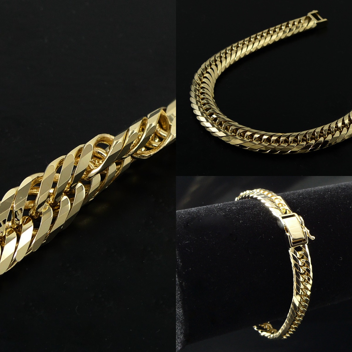 金　ゴールド　喜平　30g 20センチ　6面　ブレスレット　送料込み　美品 K18 6面ダブルカット 喜平 30g/20cm ゴールド ブレスレット | 株式会社