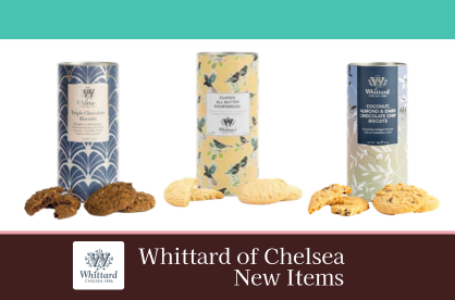 イギリスの老舗紅茶ブランドよりビスケットが新入荷！