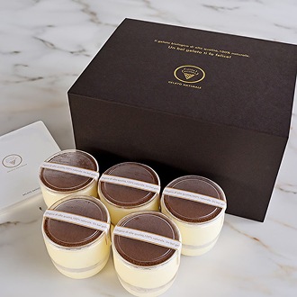 ティラミスのアイスケーキ　5個詰合せ　オリジナルギフトボックス付