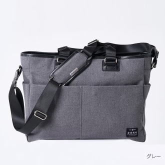 杢調ビジネストート（モバイルバッグ）