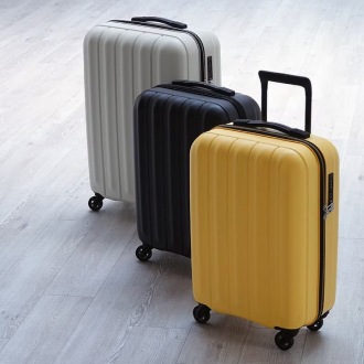 SUNCO 極軽 ジッパースーツケース (58cm/53L) 軽量